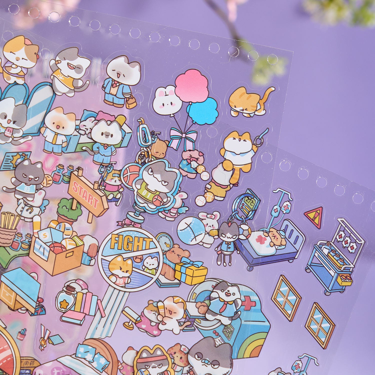 【 Super Popular 】 1 Yoyo Town Miniature Scene Manual Creation Stickers, Children's Puzzle Stickers, Essential Tool for Adults to Relieve Stress, 8 Theme Construction Scenes. 3D cartoon house DIY landscape decoration sticker book